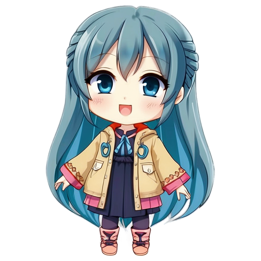 Chibi Anime Girl Png 61