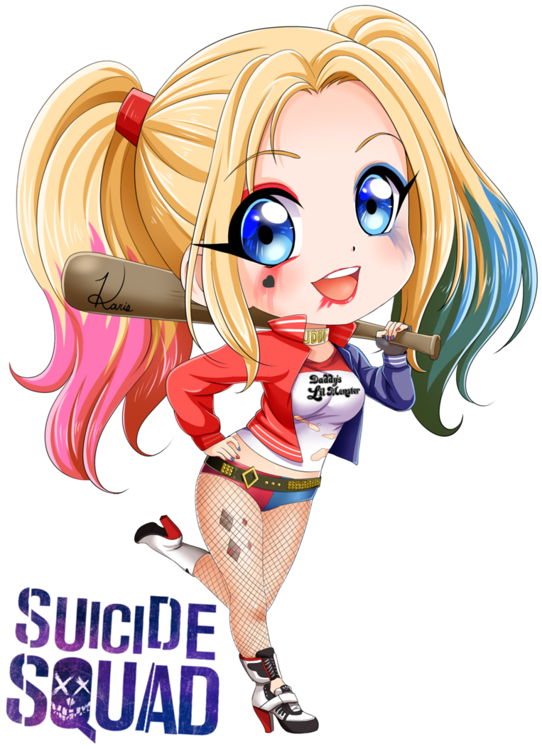 Chibi Harley Quinn Suicide Squad