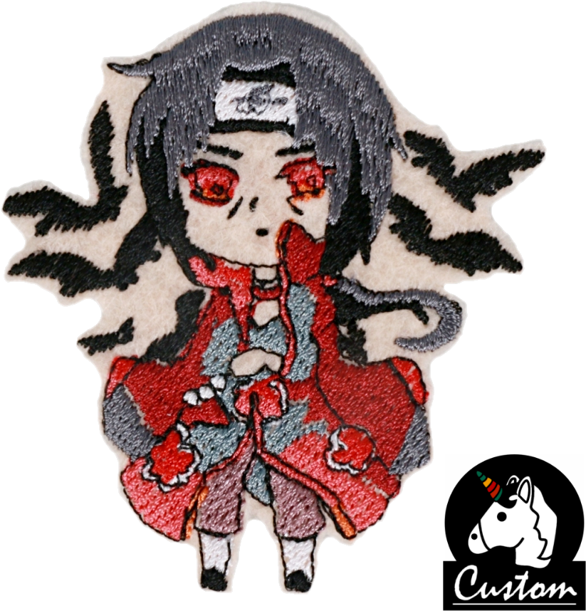 Chibi Itachi Uchiha Embroidered Patch