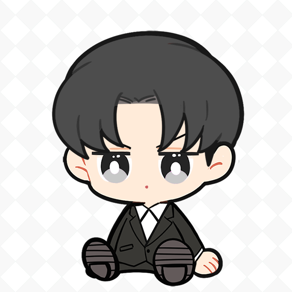 Chibi Levi Ackerman Cute Illustration