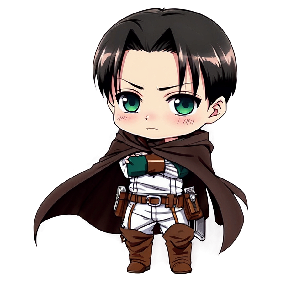 Chibi Levi Cute Png 06112024