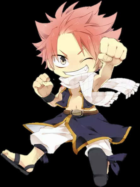 Chibi Natsu Fist Pump