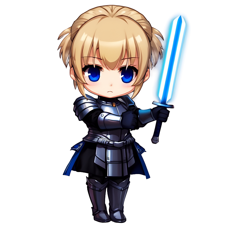 Chibi Saber Cute Png Wtx10