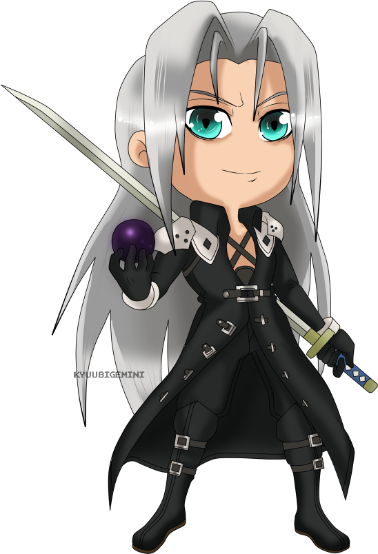 Chibi Sephiroth Fan Art