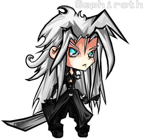 Chibi Sephiroth Final Fantasy