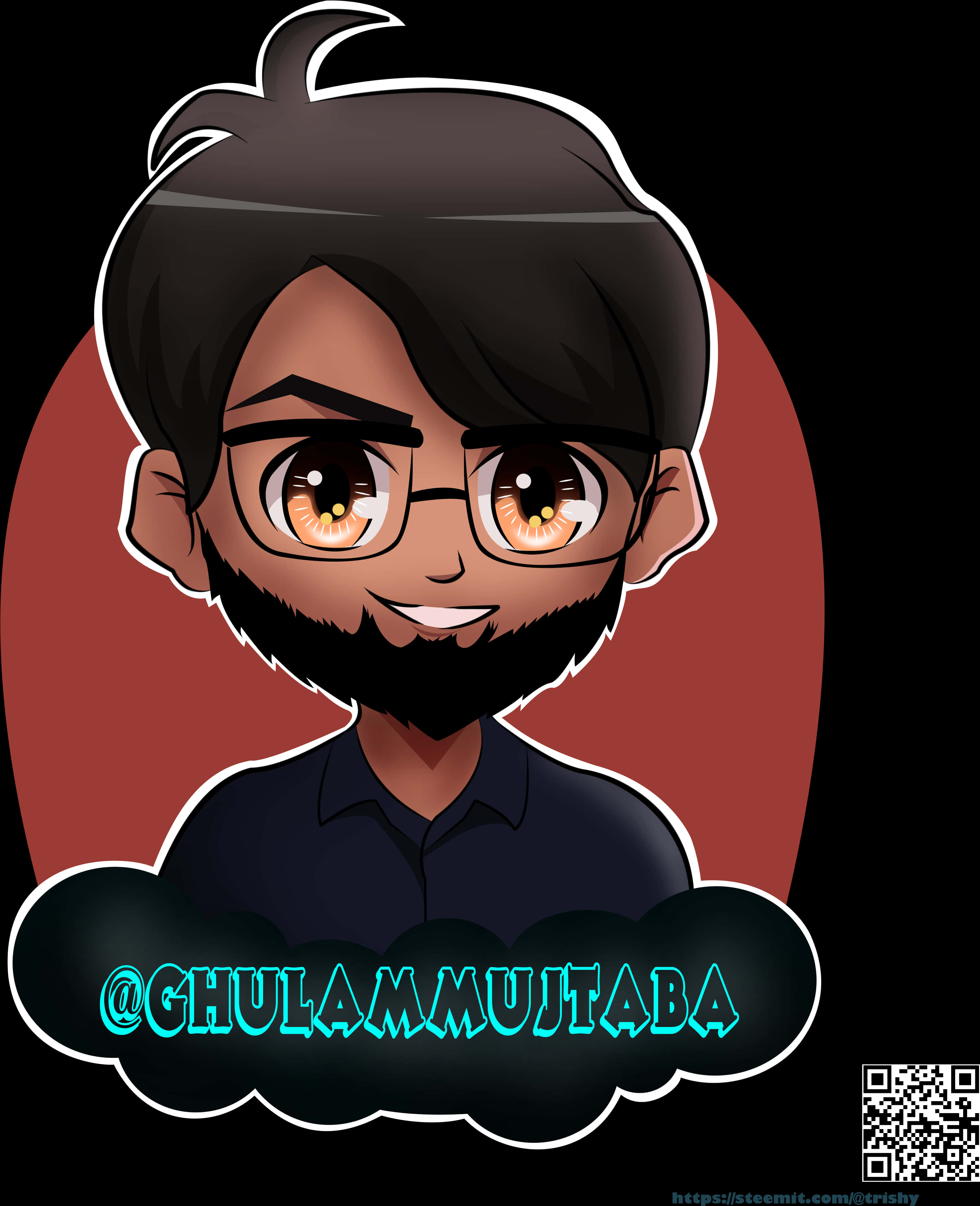 Chibi_ Style_ Anime_ Boy_ Avatar