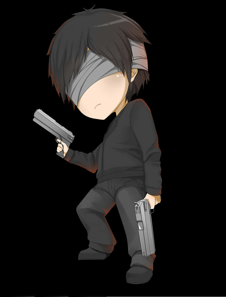 Chibi Style Covert Operative