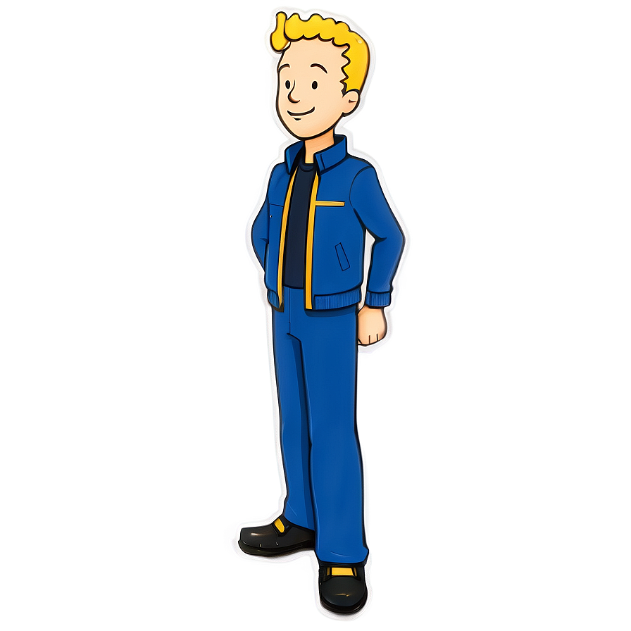 Chibi Style Vault Boy Png Okf58