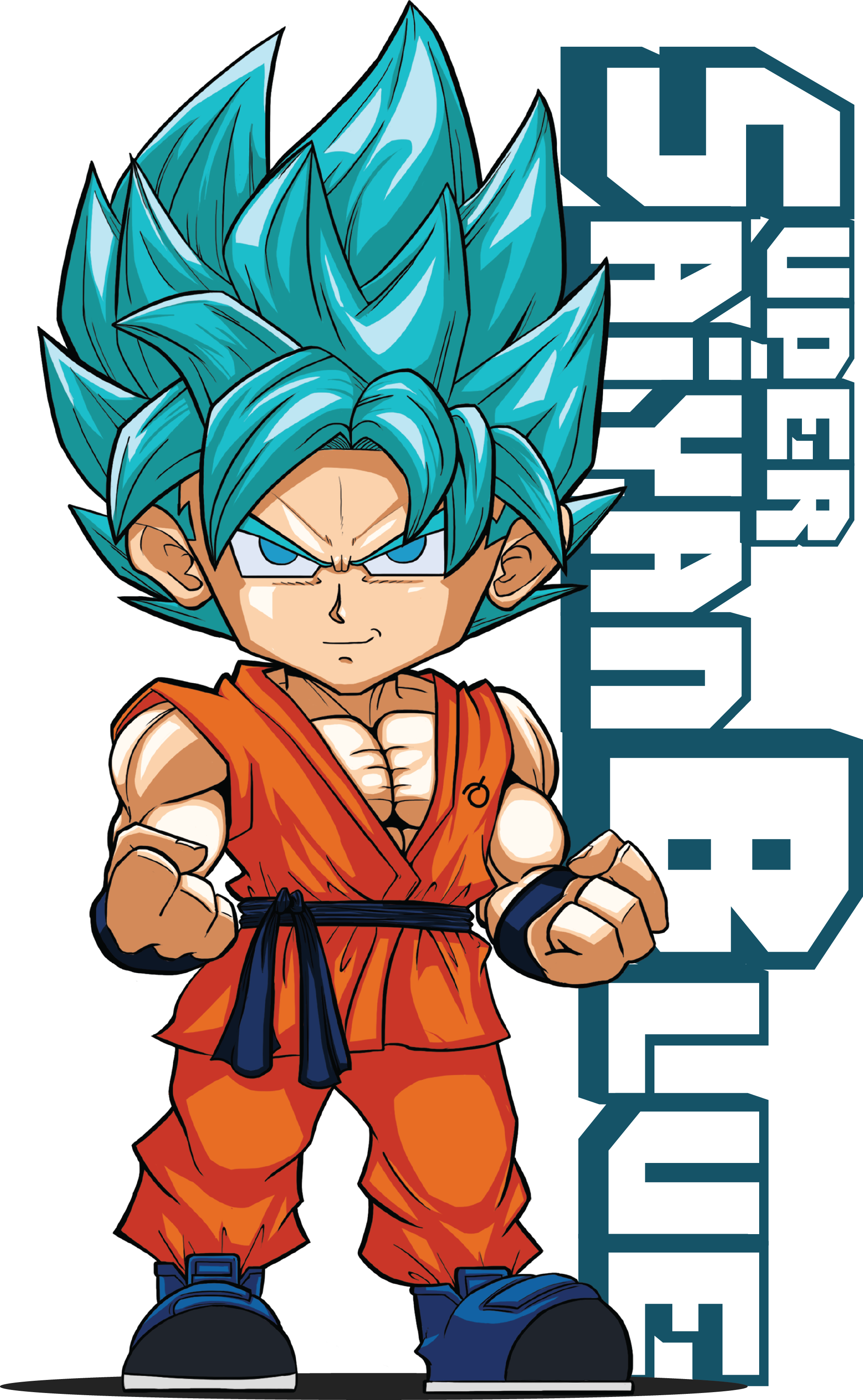 Chibi_ Super_ Saiyan_ Blue_ Character