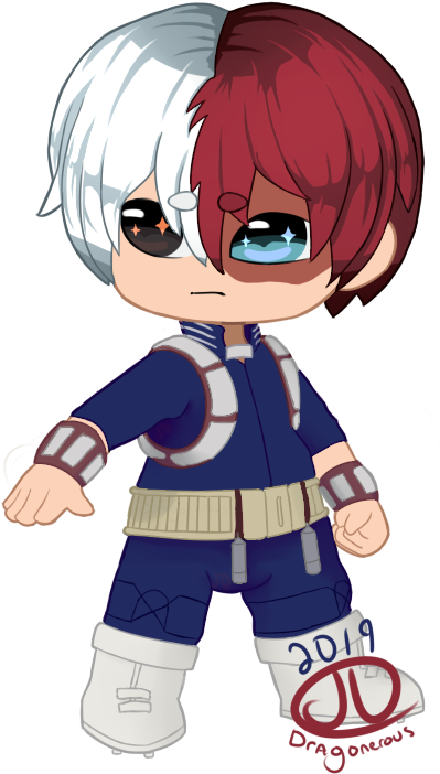 Chibi Todoroki My Hero Academia