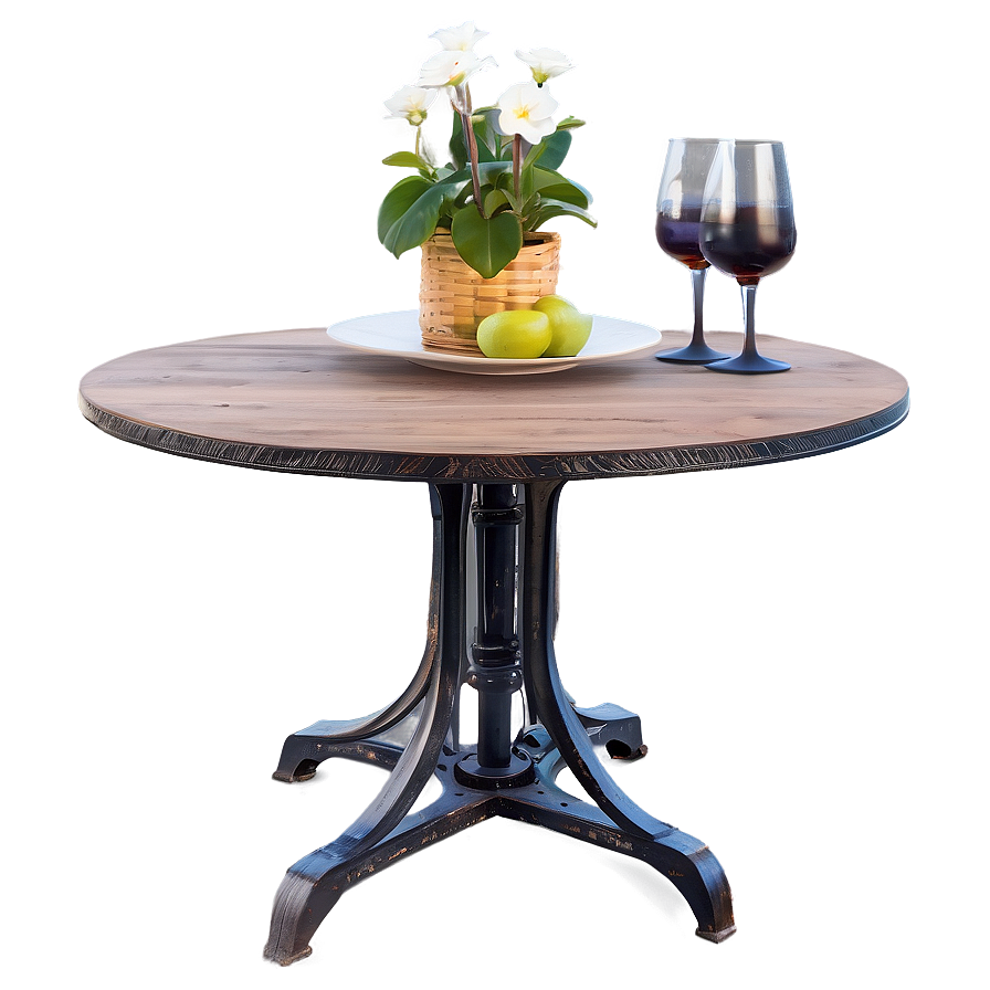 Chic Bistro Table Png Xeh53