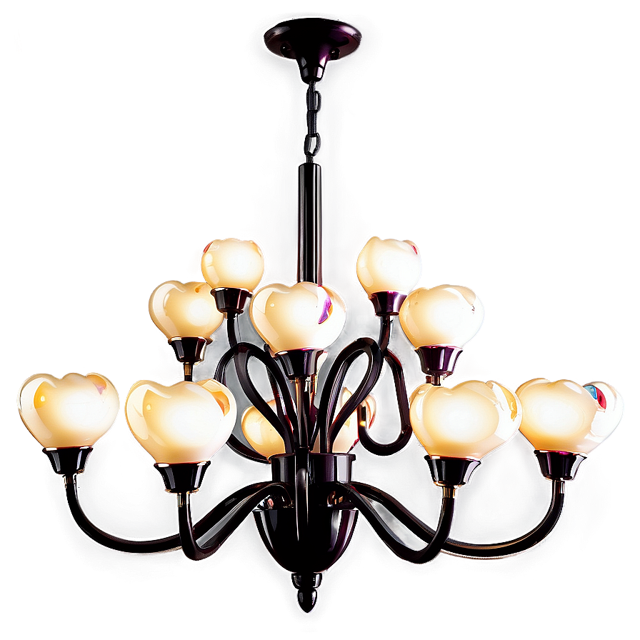 Chic Modern Chandelier Png Ybm54