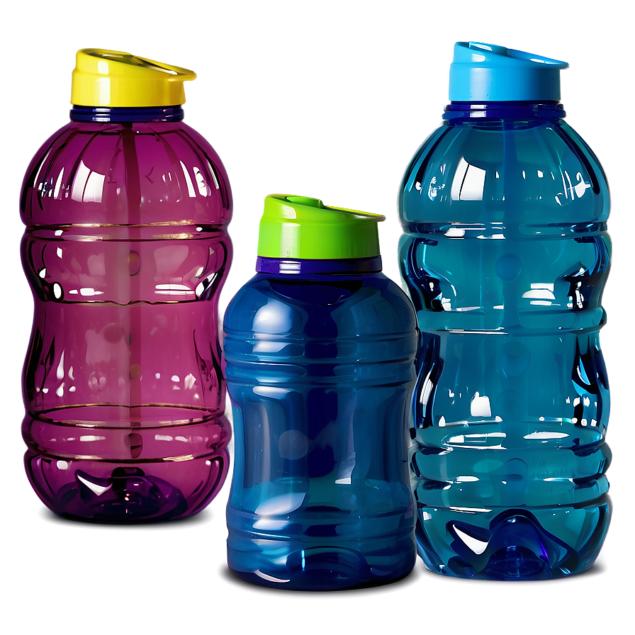 Chic Plastic Water Bottle Png 06122024