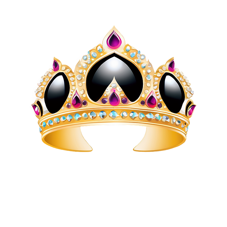 Chic Queen Crown Design Png 06292024