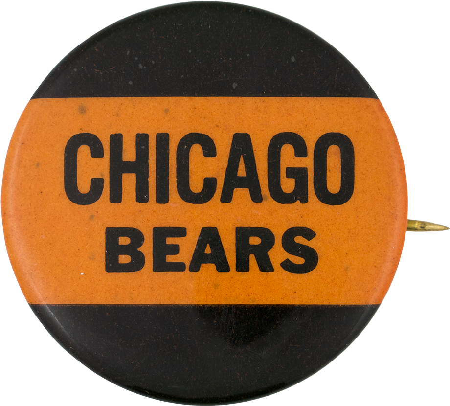 Chicago Bears Vintage Pinback Button