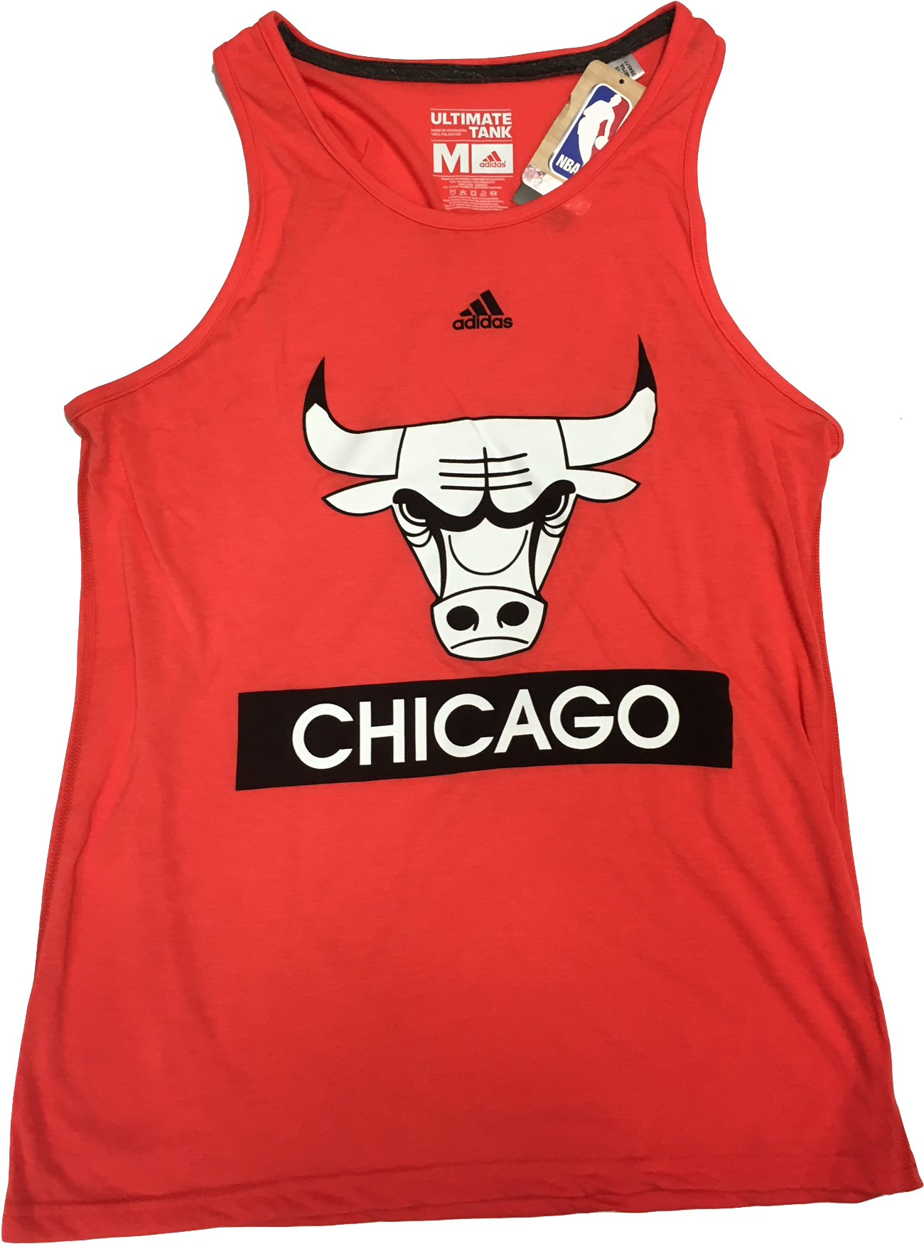 Chicago Bulls Red Tank Top Adidas