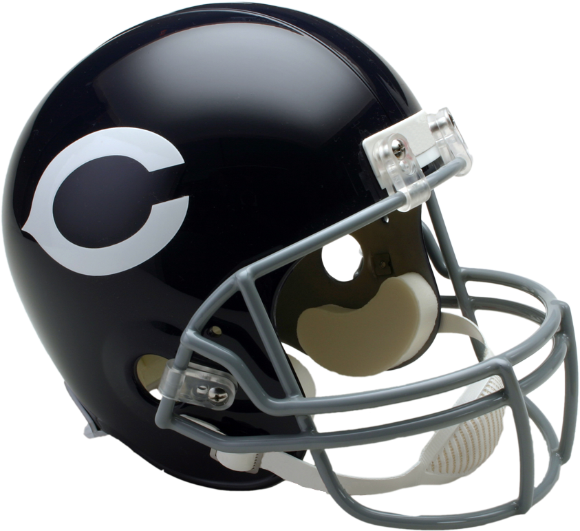 Chicago Football Helmet Iconic Design