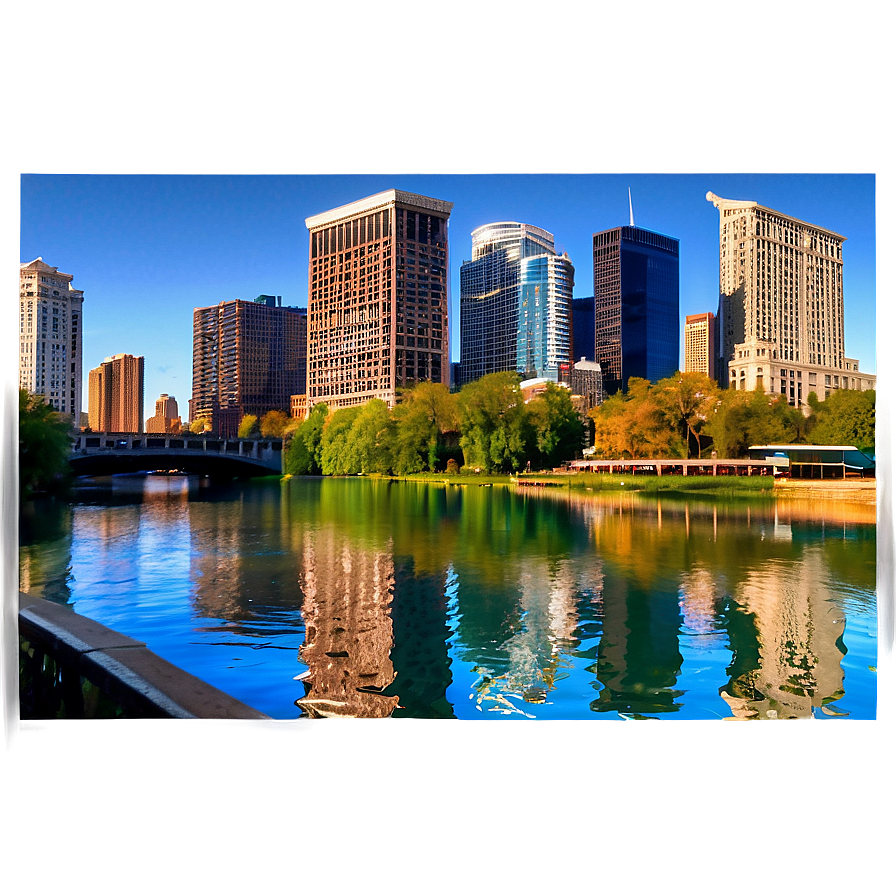 Chicago Riverwalk View Png 31