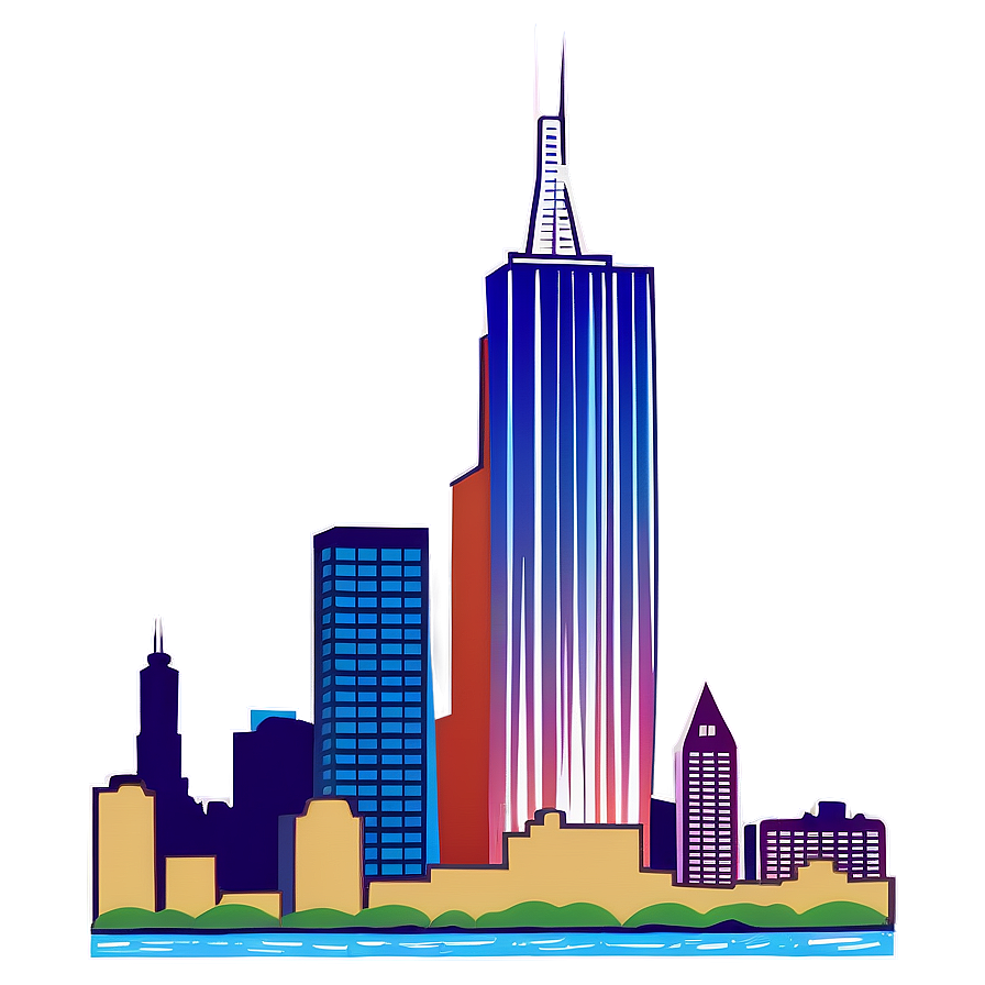 Chicago Skyline Png Qbo