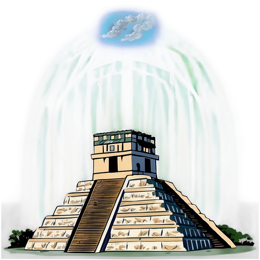 Chichen Itza El Caracol Observatory Png Wnl50