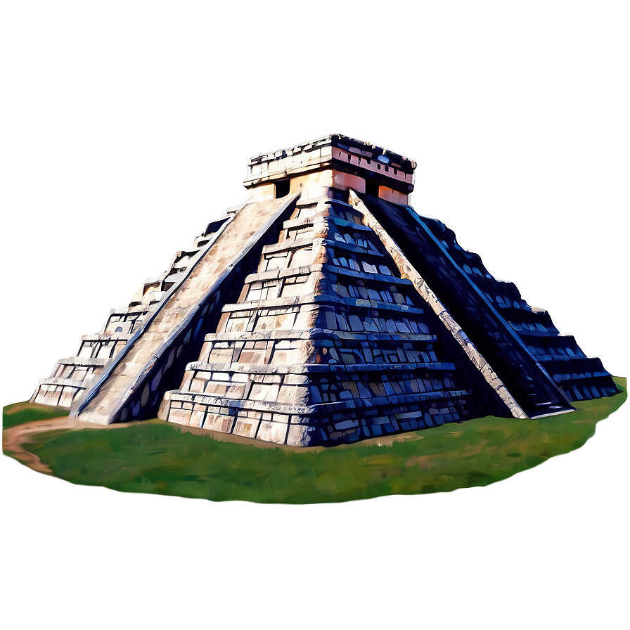 Chichen Itza Landscape View Png 06252024