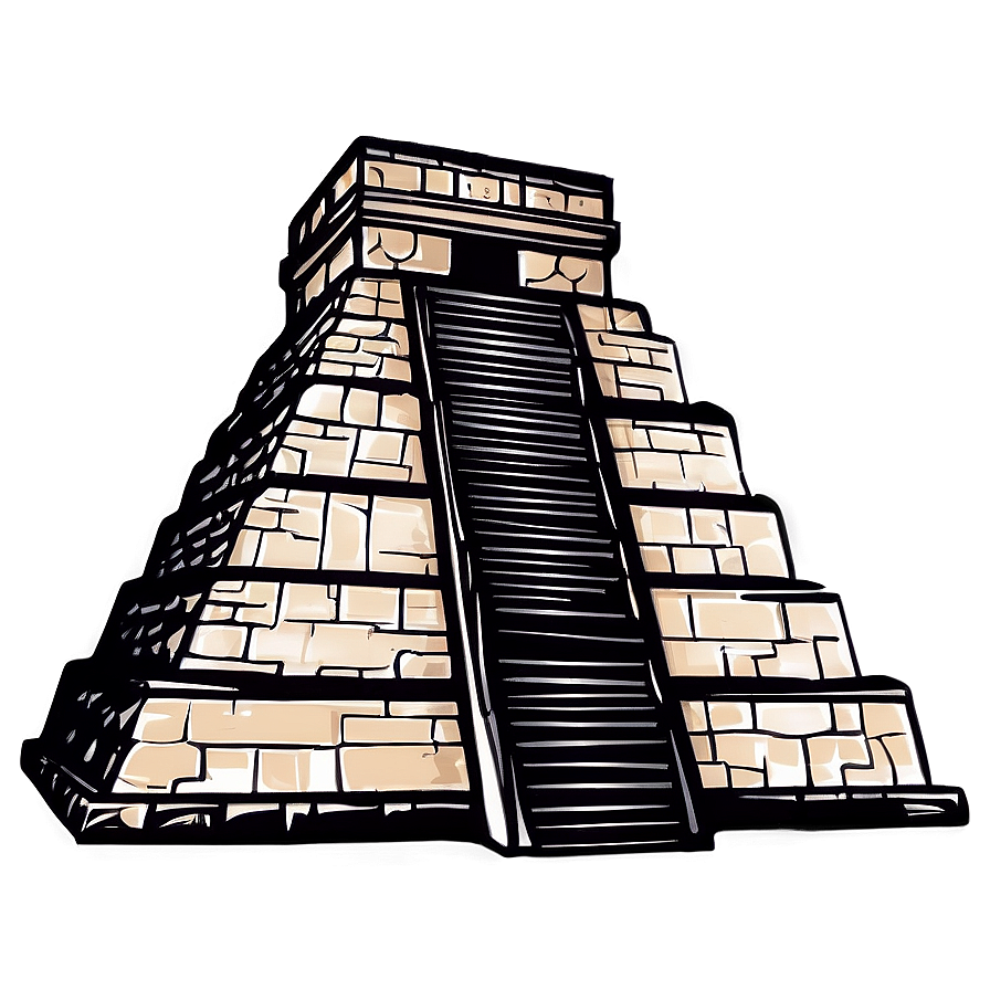 Chichen Itza Night Illumination Png 58