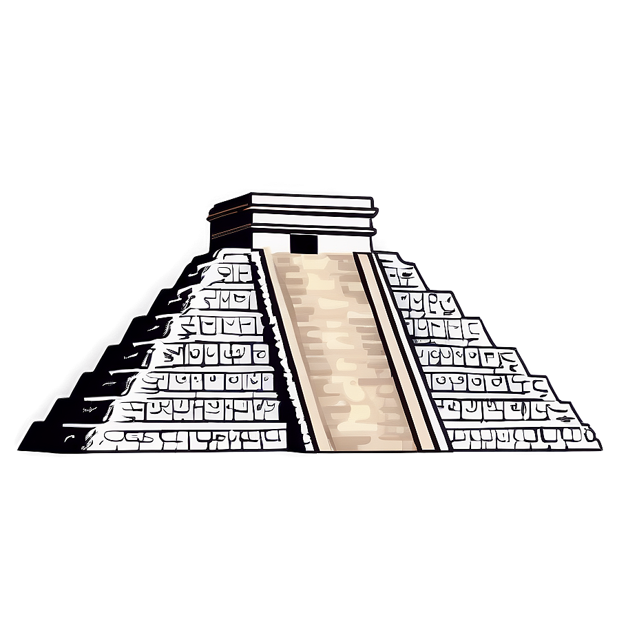 Chichen Itza Original Artwork Png 57