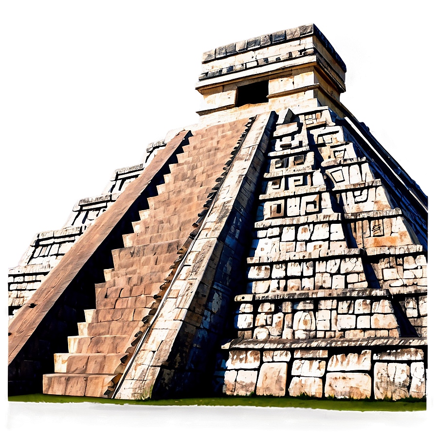 Chichen Itza Temple Top Png 98