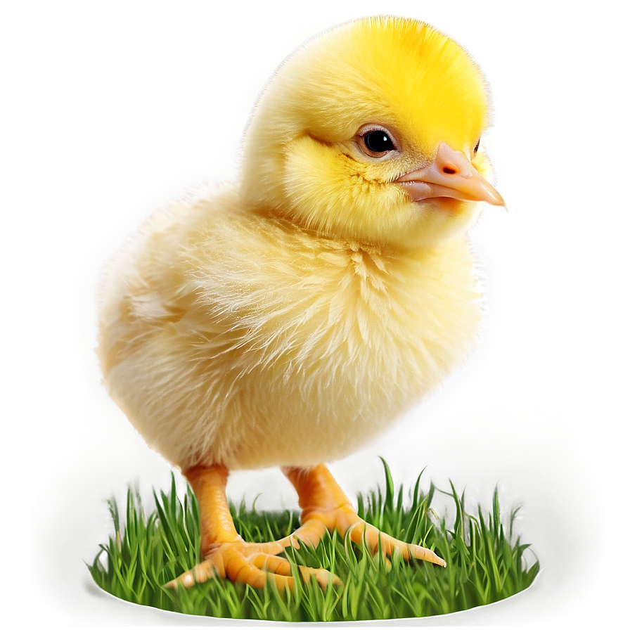 Chick In Grass Png 58