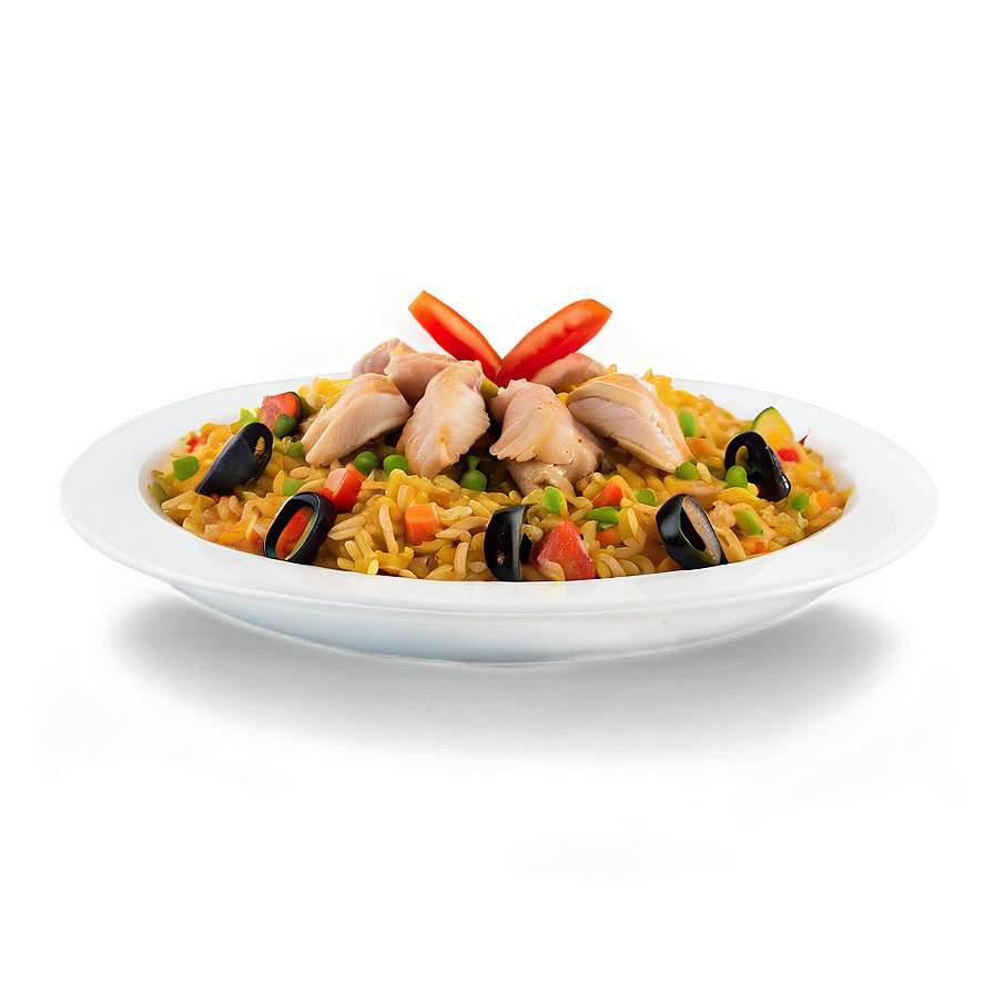 Chicken And Rabbit Paella Classic Png Kcc40