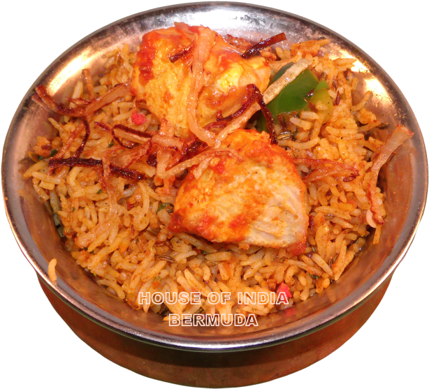 Chicken Biryani Houseof India Bermuda