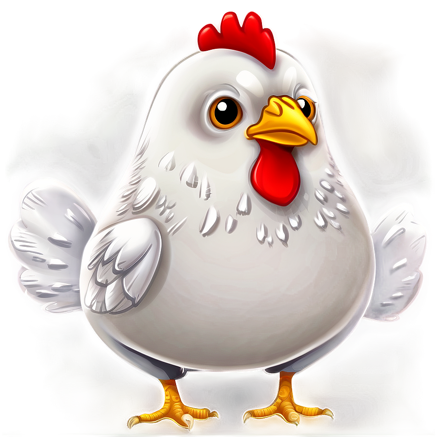 Chicken Illustration Png 34