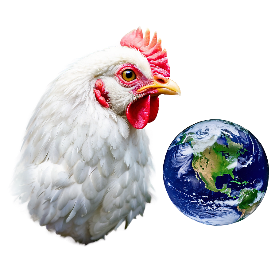 Chicken In Space Png Gjd