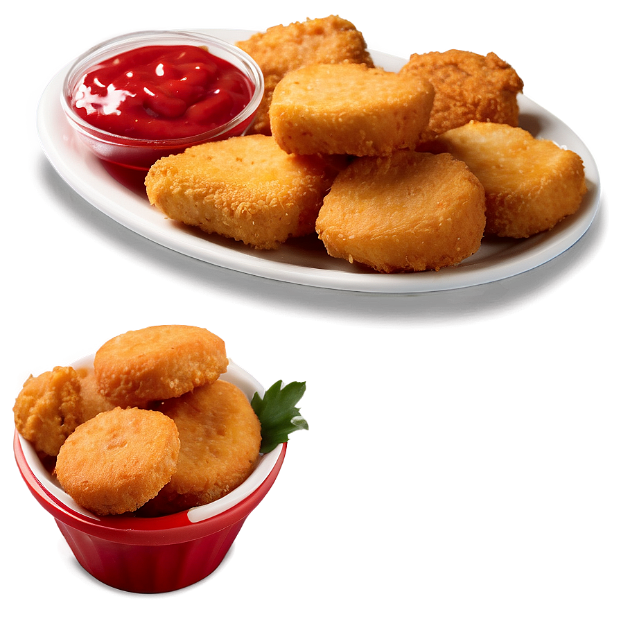 Chicken Nuggets Platter Png Bxx