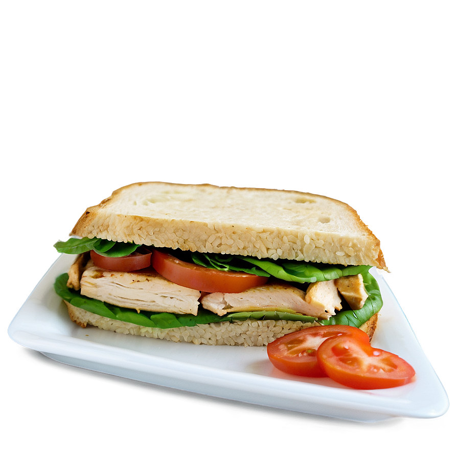 Chicken Pesto Sandwich Png 05232024