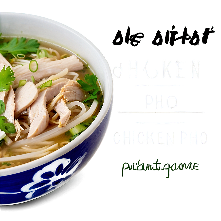 Chicken Pho Recipe Png Bgw