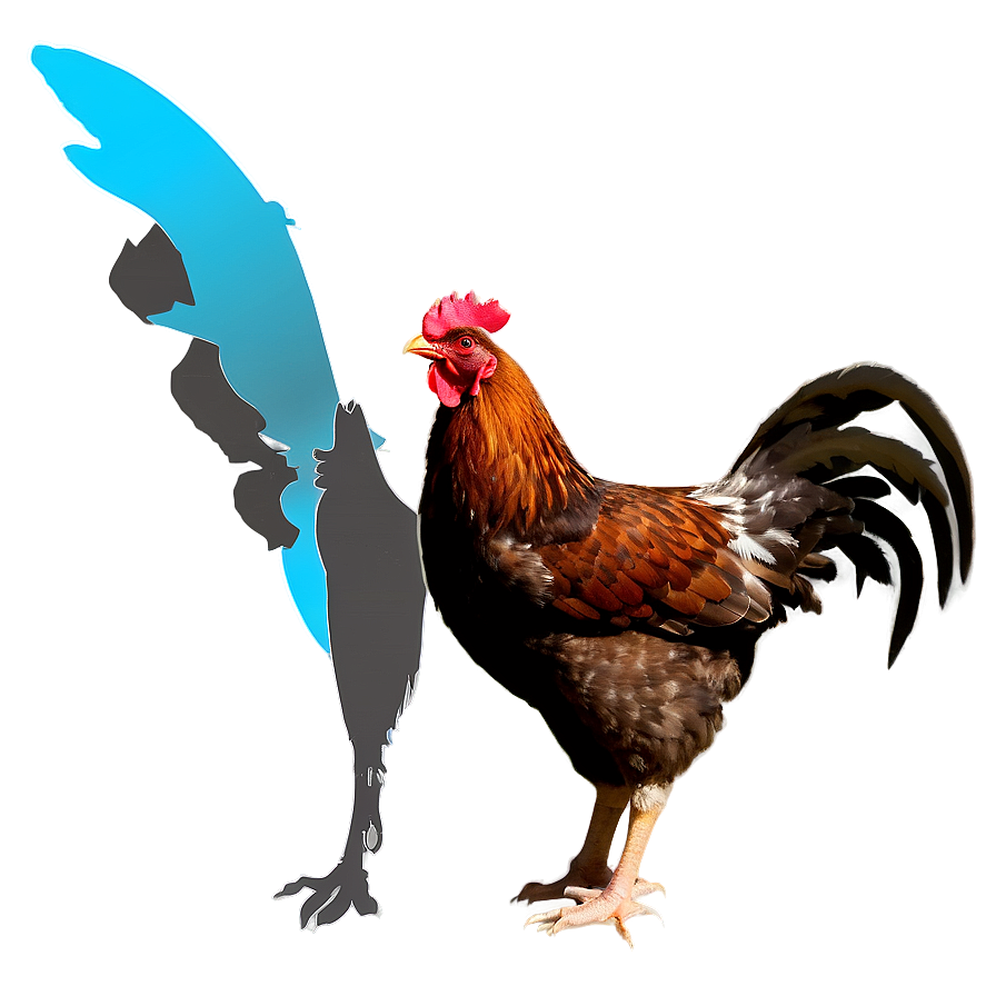 Chicken Silhouette Png 89