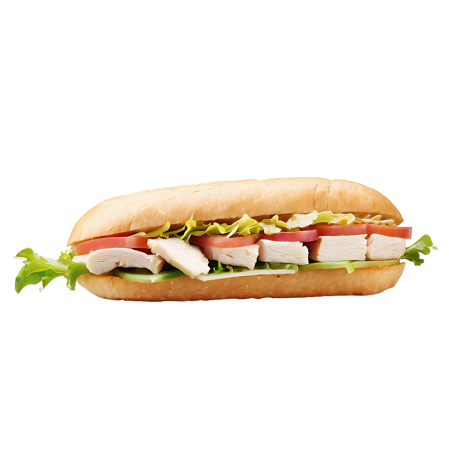 Chicken Sub Sandwich Png 57