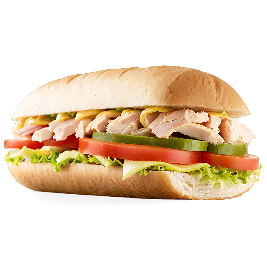 Chicken Sub Sandwich Png Ihc46