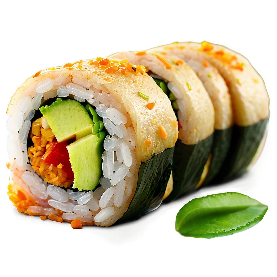 Chicken Sushi Roll Png 06282024