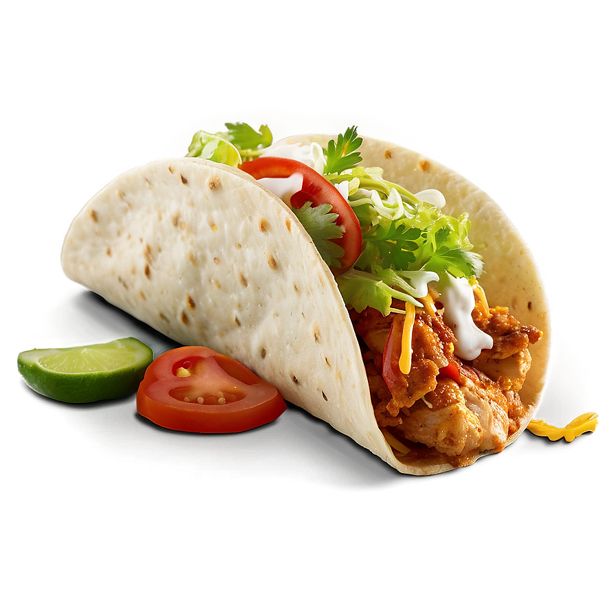 Chicken Taco Png 05042024