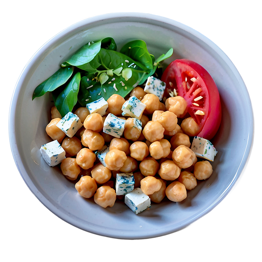 Chickpea Feta Salad Png 65