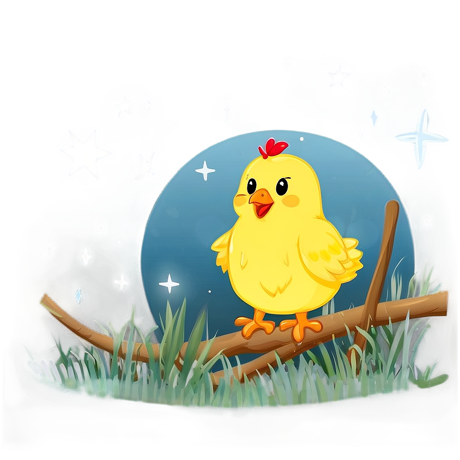 Chicky Under Stars Png Nty78