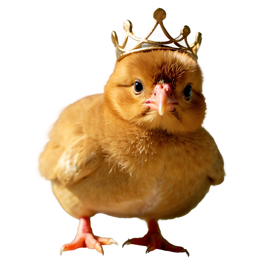 Chicky Wearing Crown Png Jqt