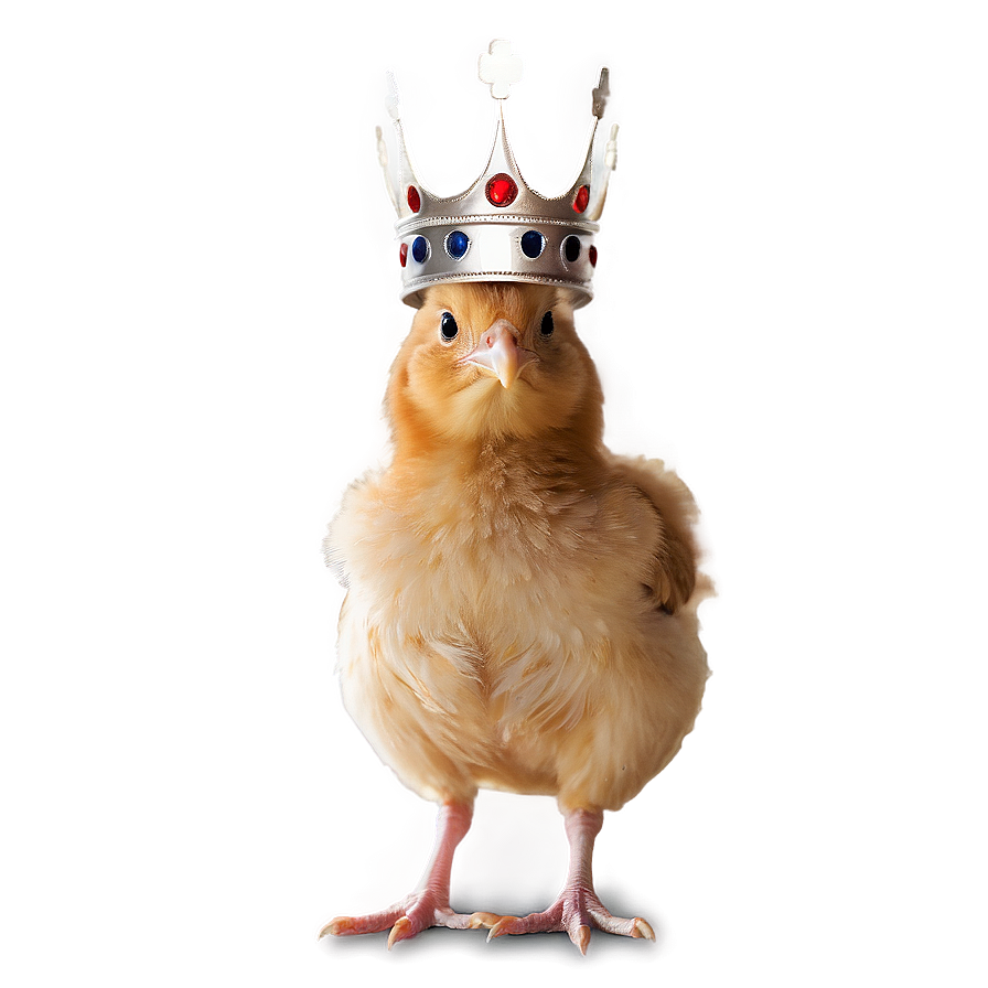 Chicky Wearing Crown Png Srm