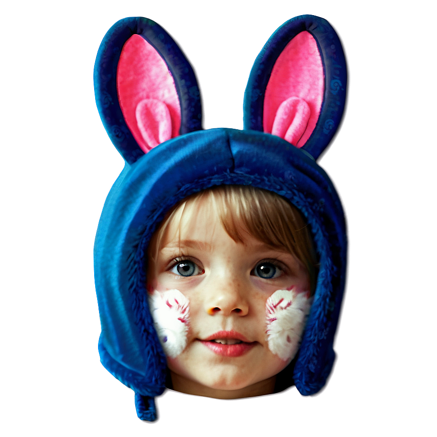 Child Bunny Hat Art Png 84