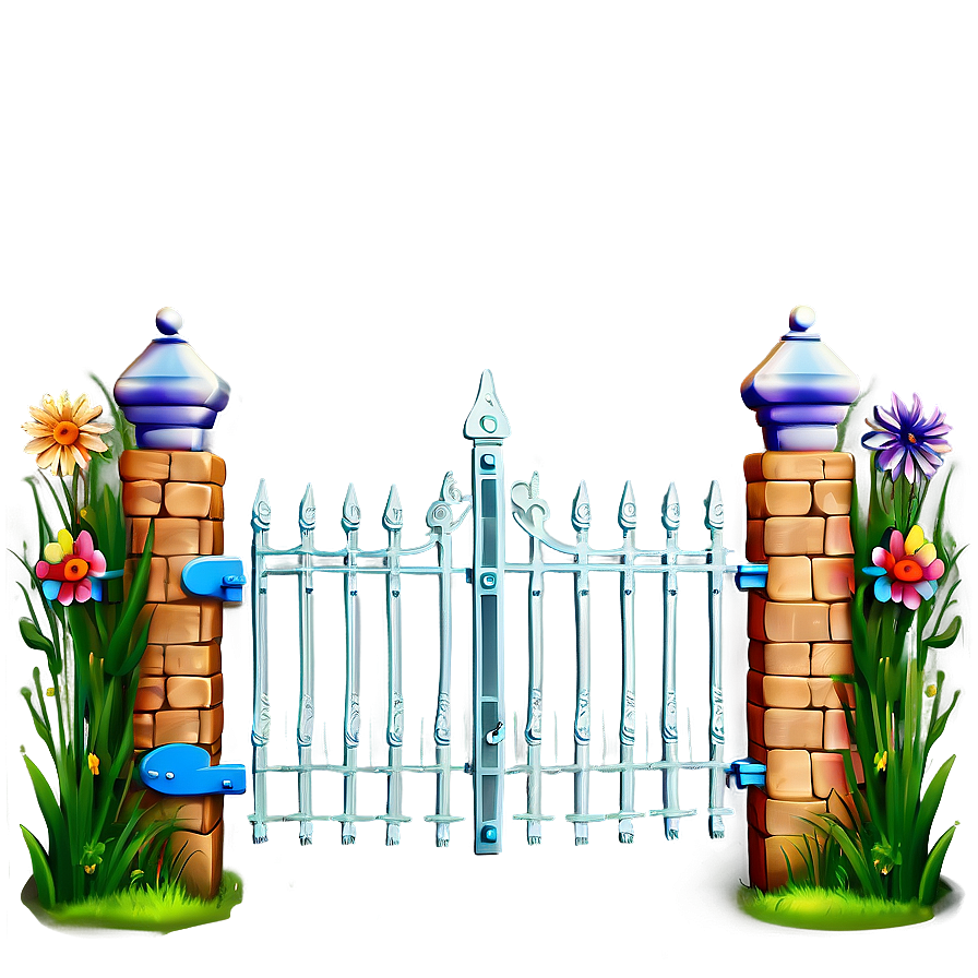 Child-friendly Garden Gate Png Txd19