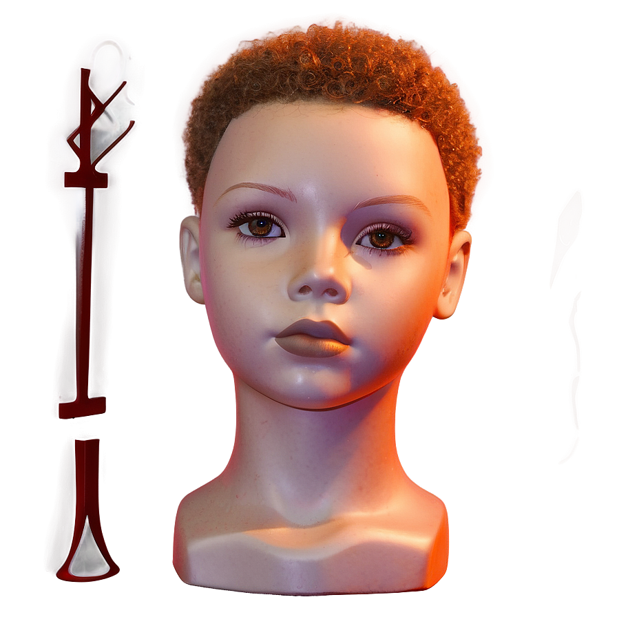 Child Mannequin Head For Accessories Png Rgt