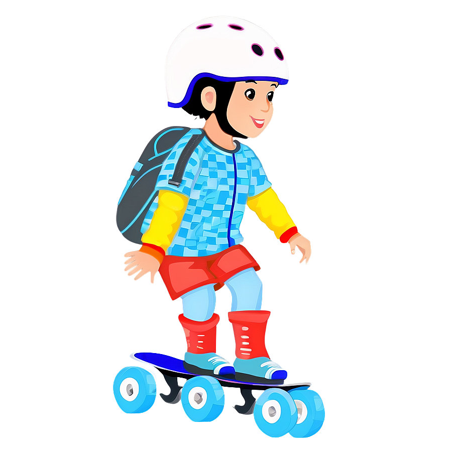 Child On Roller Skates Png 05242024