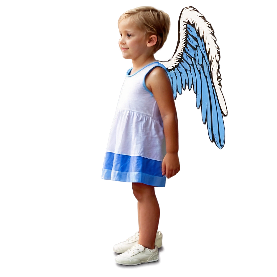 Child With Angel Wings Png 52